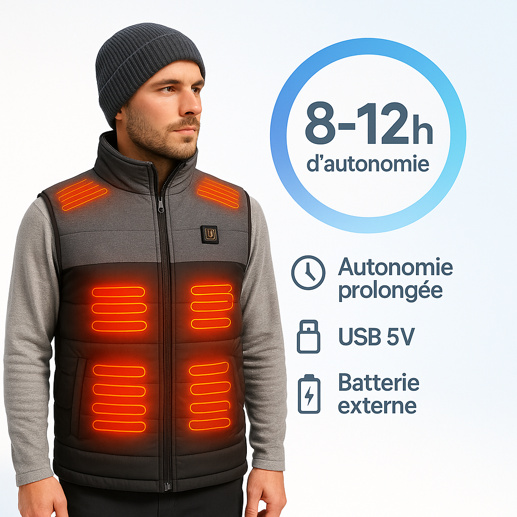 Gilet Chauffant HEATIQ™