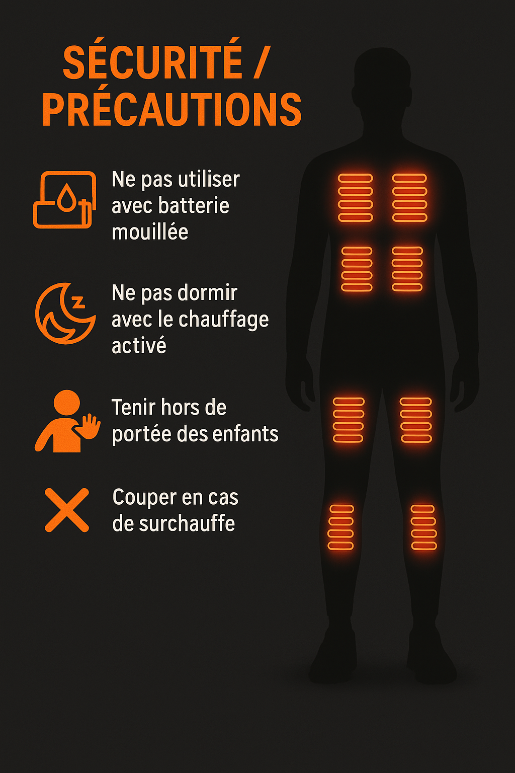 Set Sous-Vêtements Chauffants HEATIQ™