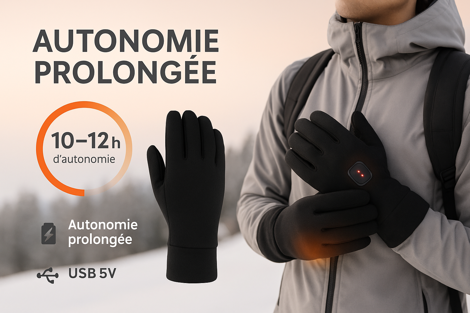 Gants Chauffants HEATIQ™