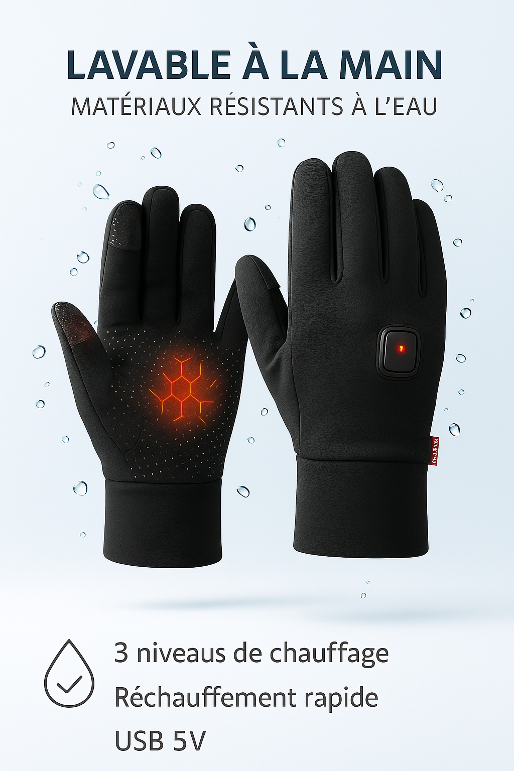 Gants Chauffants HEATIQ™