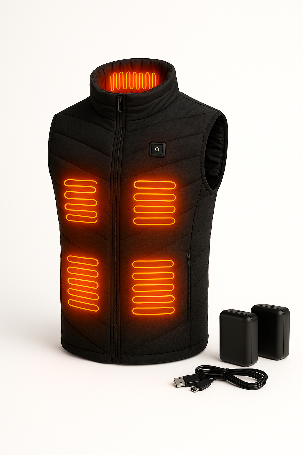 Doudoune sans manche Chauffante HEATIQ™