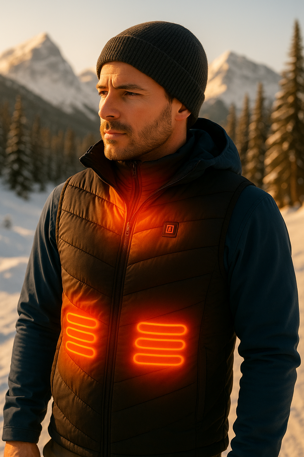 Doudoune sans manche Chauffante HEATIQ™