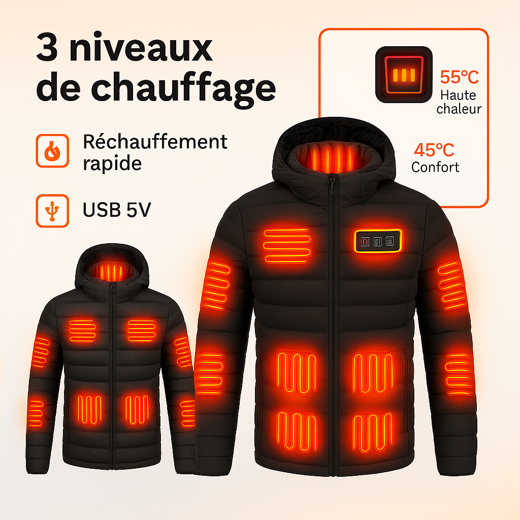 Doudoune Chauffante HEATIQ™