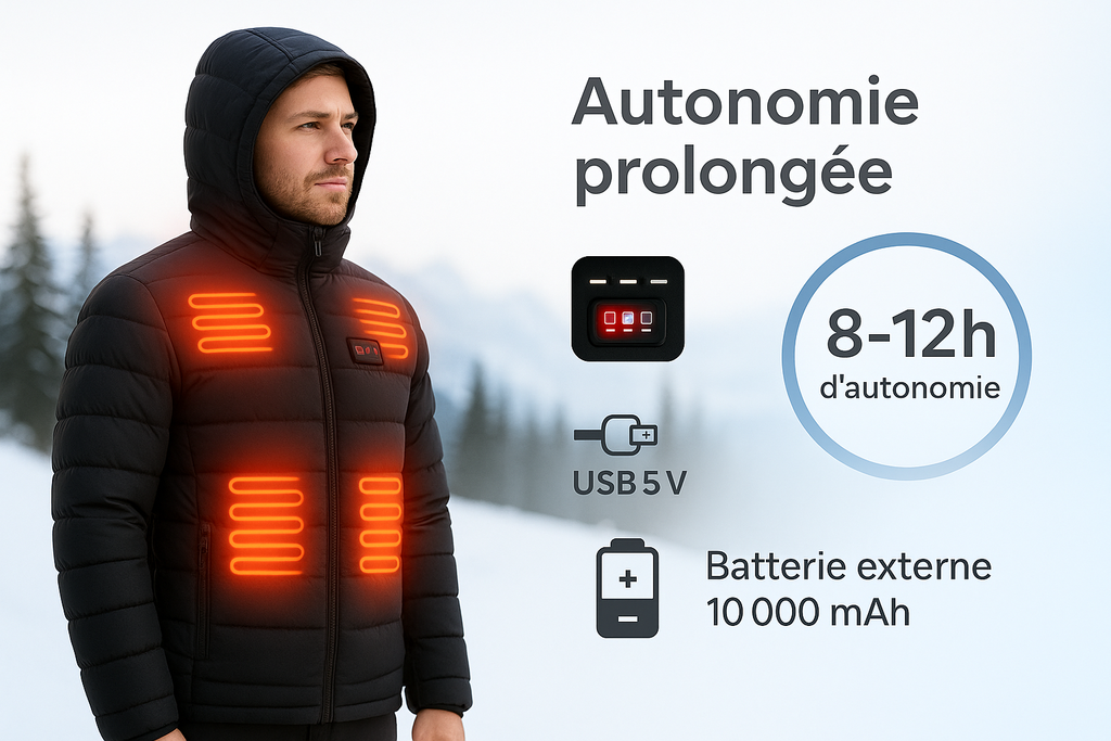 Doudoune Chauffante HEATIQ™