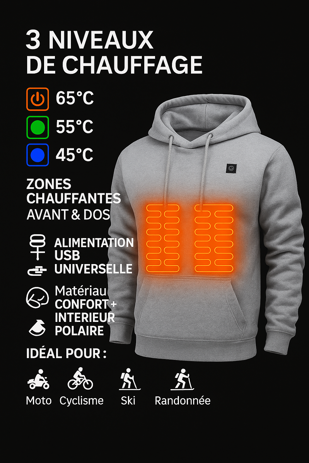 HEATIQ™ Frost Hoodie