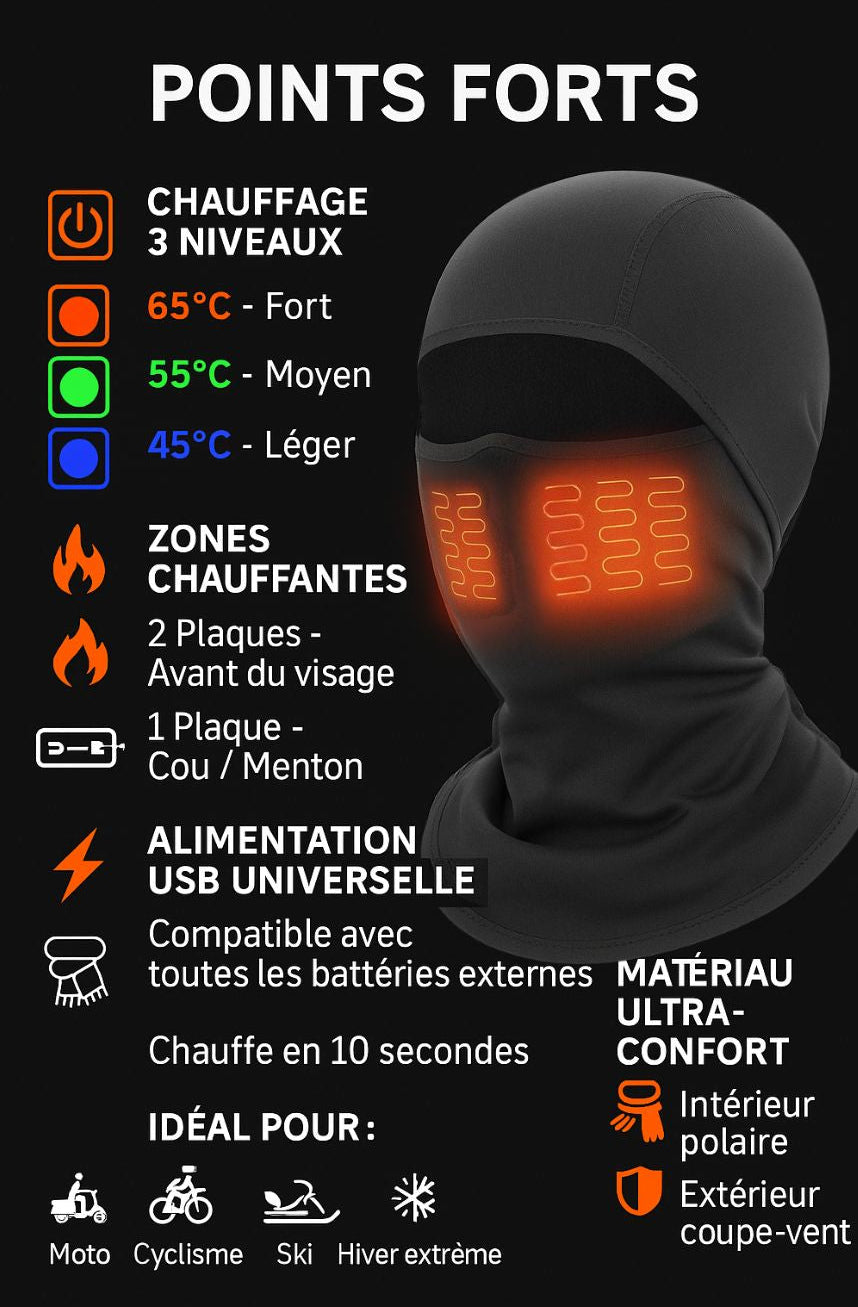 Cagoule Chauffante HEATIQ™